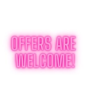 Make an offer on any item!!!